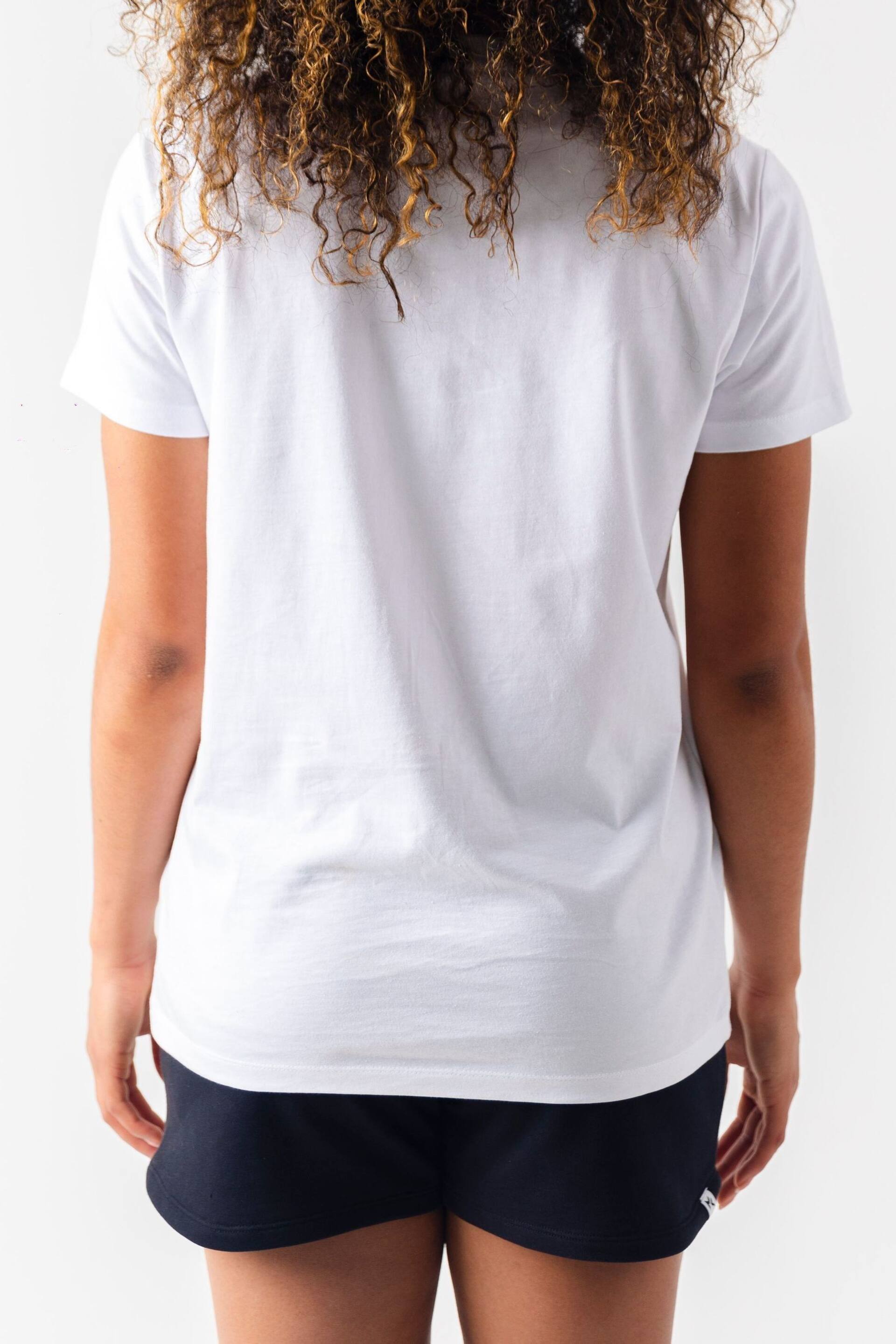 Miss Kick Womens Maya White T-Shirt - Image 2 of 4