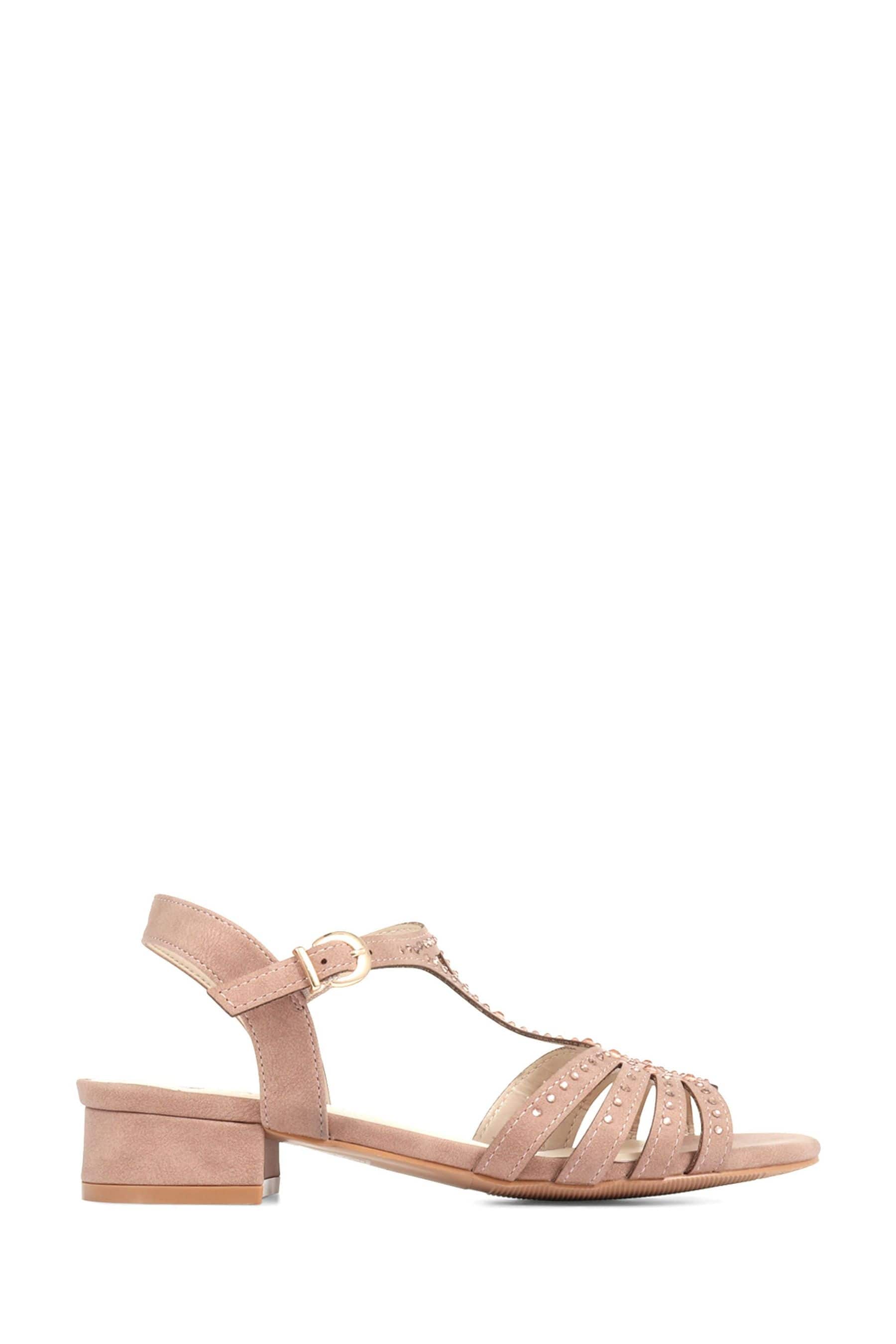 Nude t bar sandals sale