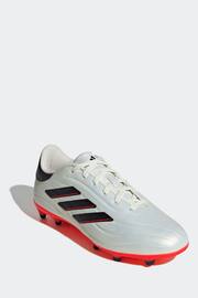 adidas Silver Football Copa Pure II League Firm Ground Kids Boots - Image 3 of 10