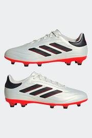adidas Silver Football Copa Pure II League Firm Ground Kids Boots - Image 5 of 10