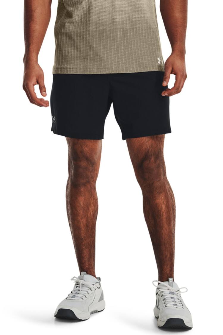 Under Armour Black Vanish Woven 6" Shorts - Image 1 of 12