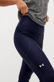 Under Armour Blue No Slip Waistband Full Length Leggings - Image 4 of 6