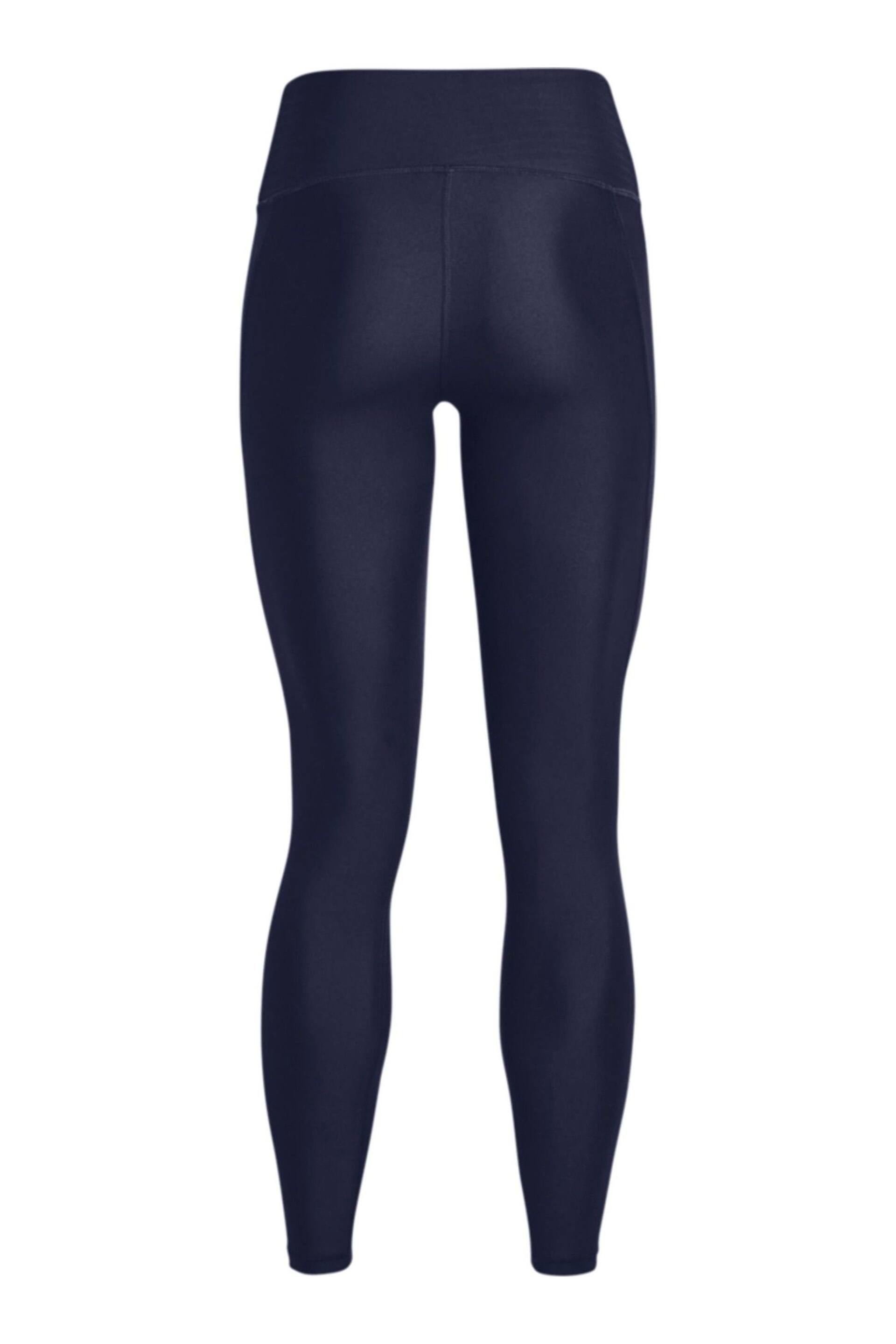 Under Armour Blue No Slip Waistband Full Length Leggings - Image 6 of 6