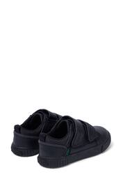 Kickers Infant Tovni Twin Flex Leather Black Trainers - Image 3 of 10