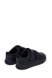 Kickers Infant Tovni Twin Flex Leather Black Trainers - Image 7 of 10