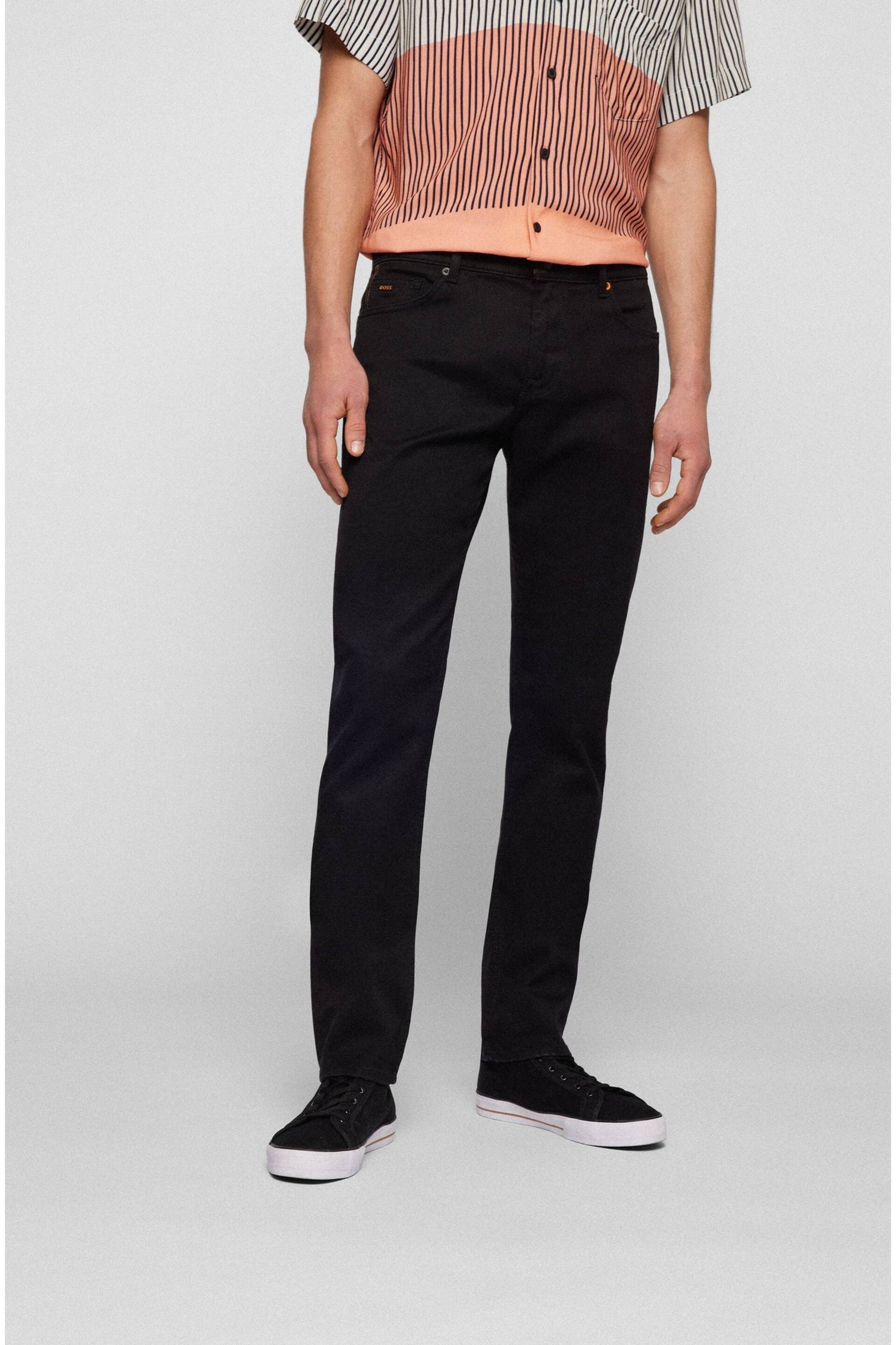 BOSS Black Slim Fit Comfort Stretch Denim Jeans - Image 1 of 5