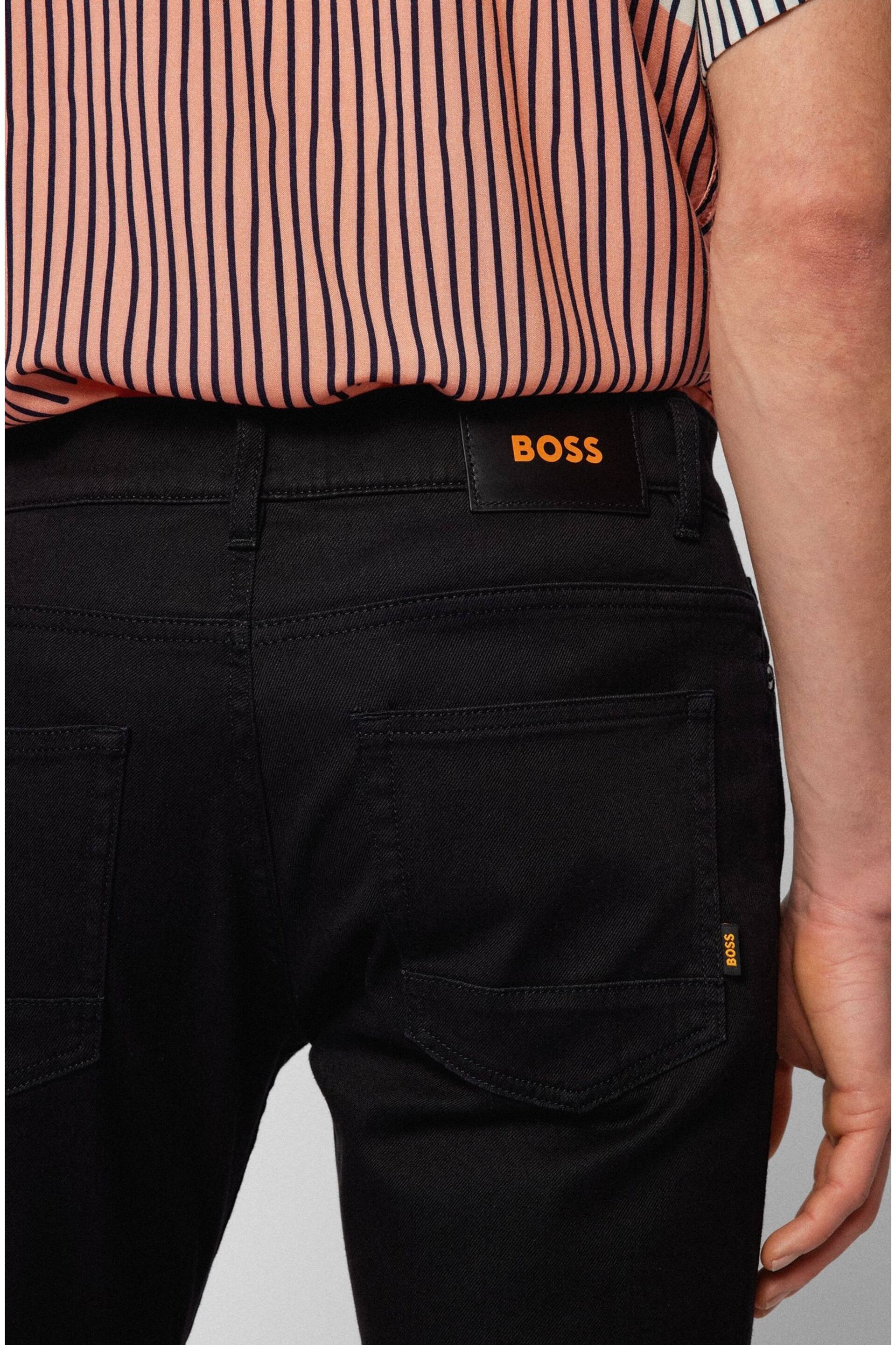 BOSS Black Slim Fit Comfort Stretch Denim Jeans - Image 4 of 5