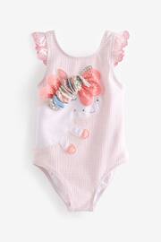 Yellow Daisy Frill Swimsuit (3mths-7yrs) - Image 5 of 7
