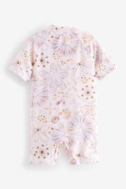 Ecru/Pink Sunsafe Swimsuit (3mths-7yrs) - Image 7 of 8
