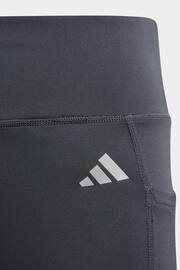 adidas Grey Kids Sportswear Optime 7/8 Leggings - Image 12 of 12