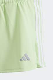 adidas Green Kids Sportswear Pacer Shorts - Image 2 of 4