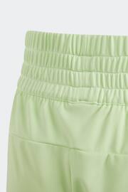 adidas Green Kids Sportswear Pacer Shorts - Image 4 of 4