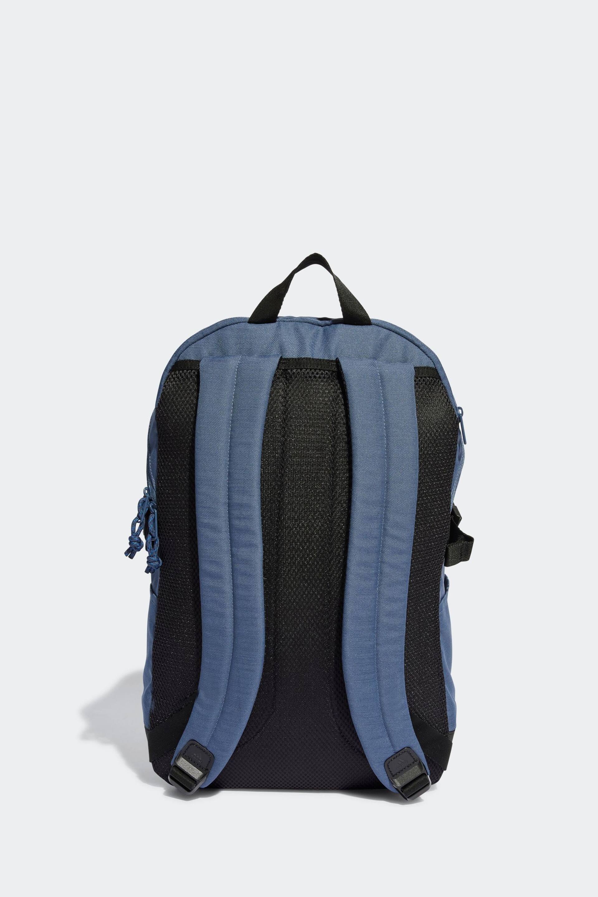 adidas Blue Power Backpack - Image 2 of 5