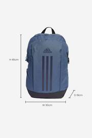 adidas Blue Power Backpack - Image 3 of 5