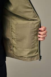 Natural Hooded Utility Shacket - Image 7 of 11
