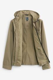 Natural Hooded Utility Shacket - Image 9 of 11