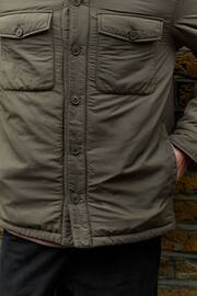 Sage Green Quilted Shacket - Image 7 of 14