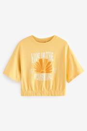 Yellow Sunshine Graphic Boxy T-Shirt (3-16yrs) - Image 6 of 8