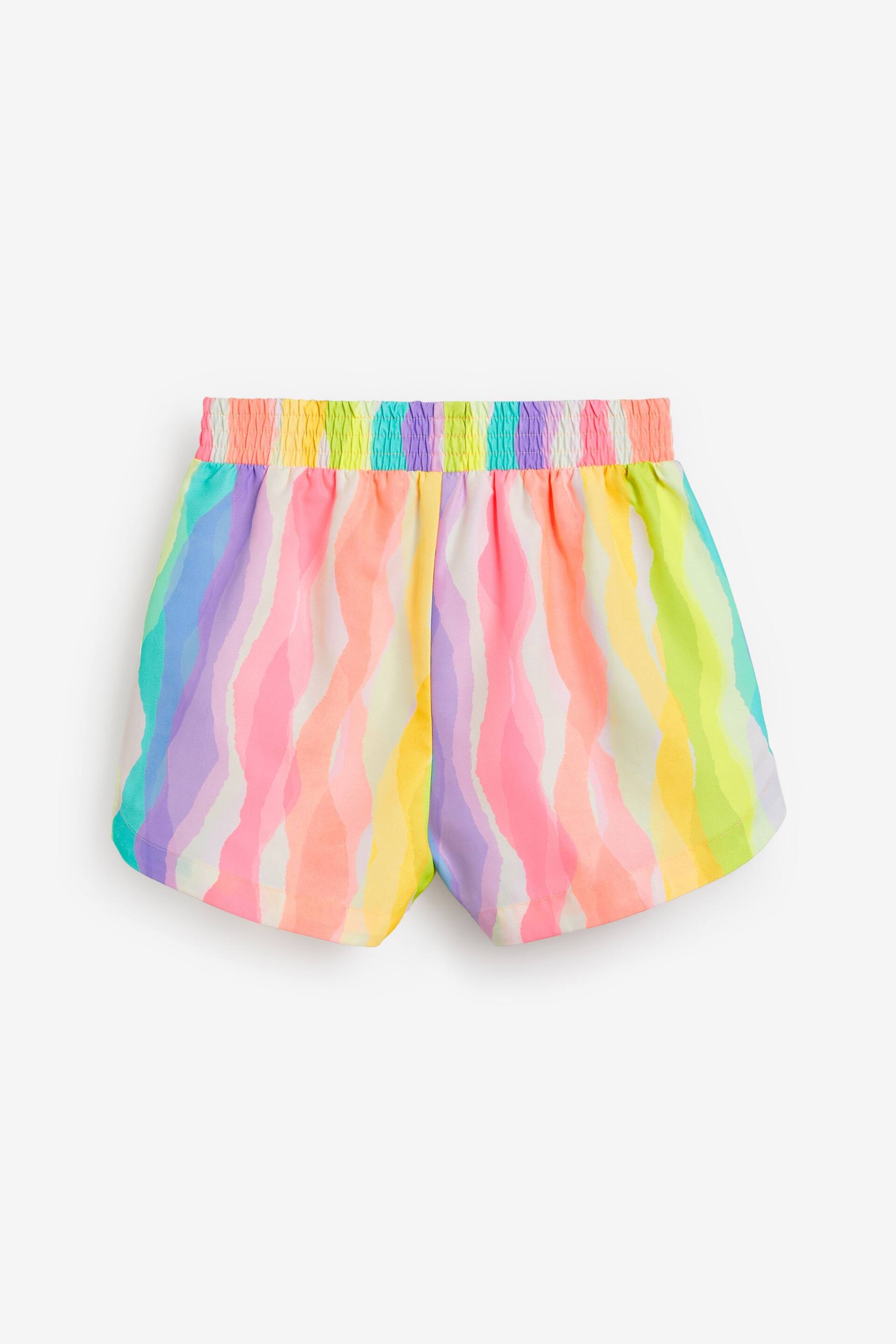 Multi Rainbow Beach Shorts - Image 5 of 6