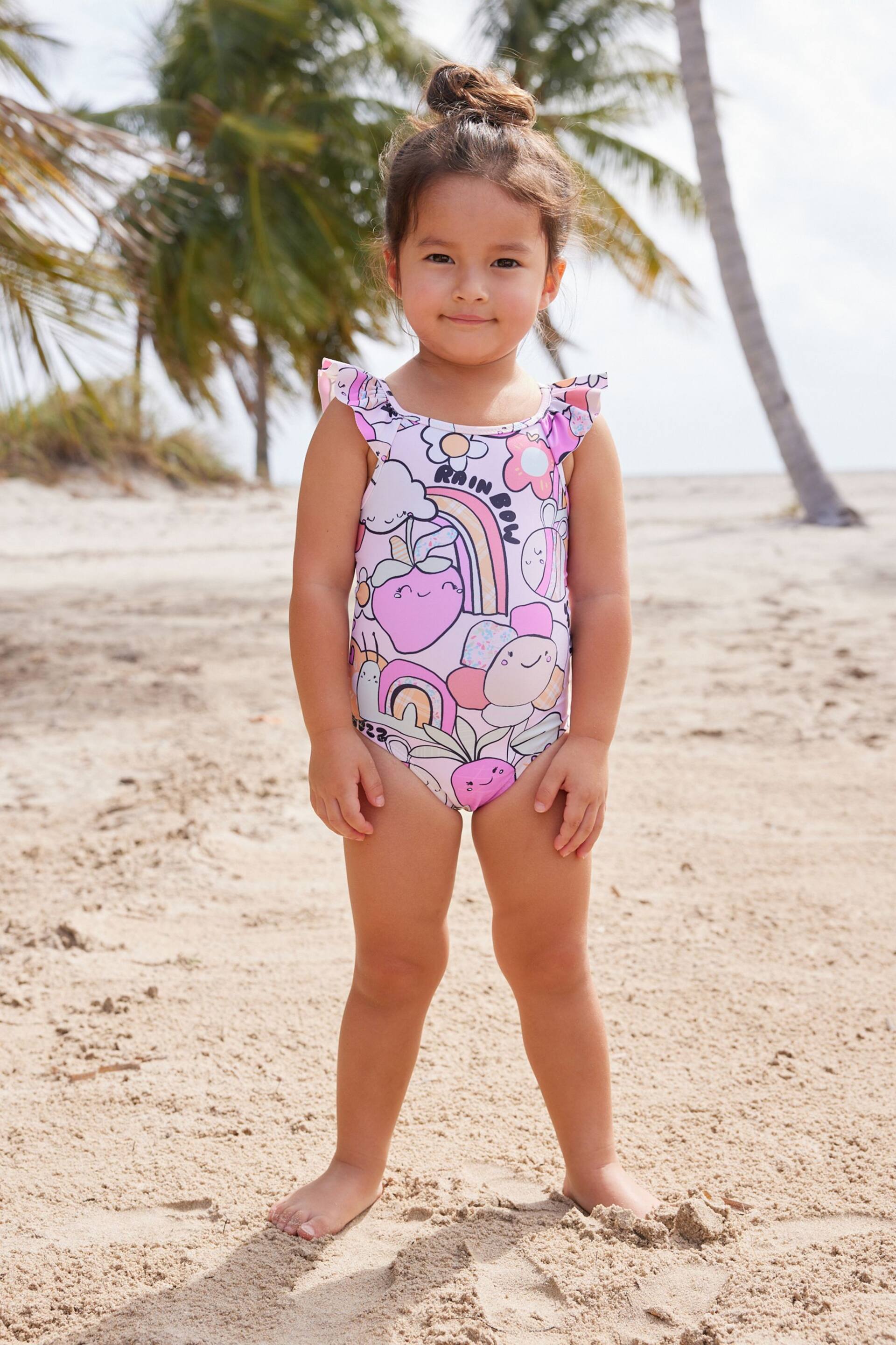 Multi Character Frill Swimsuit (3mths-7yrs) - Image 2 of 8