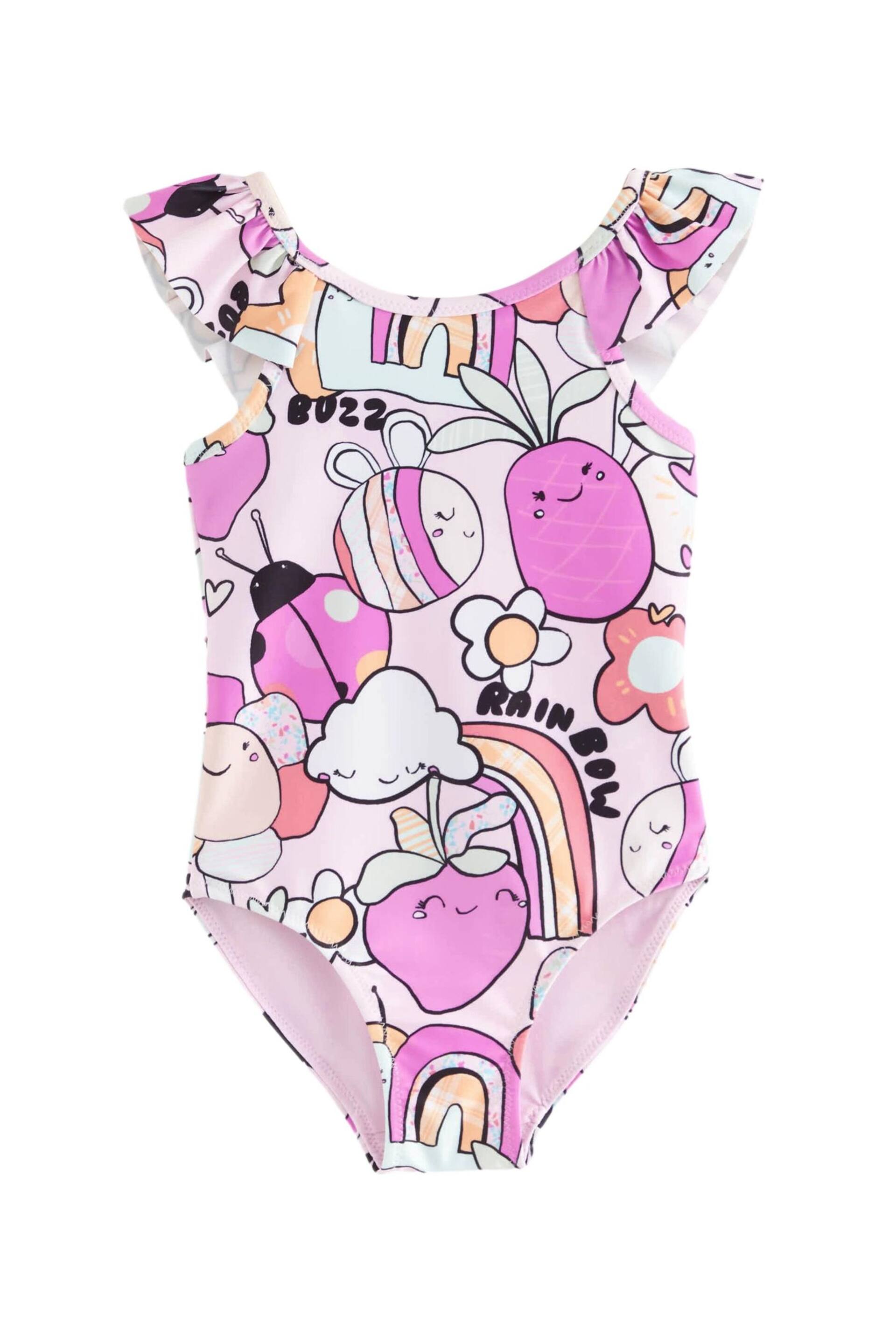 Multi Character Frill Swimsuit (3mths-7yrs) - Image 6 of 8