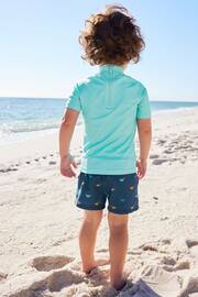 Blue Crab Sunsafe Top and Shorts Set (3mths-7yrs) - Image 2 of 9