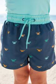 Blue Crab Sunsafe Top and Shorts Set (3mths-7yrs) - Image 6 of 9