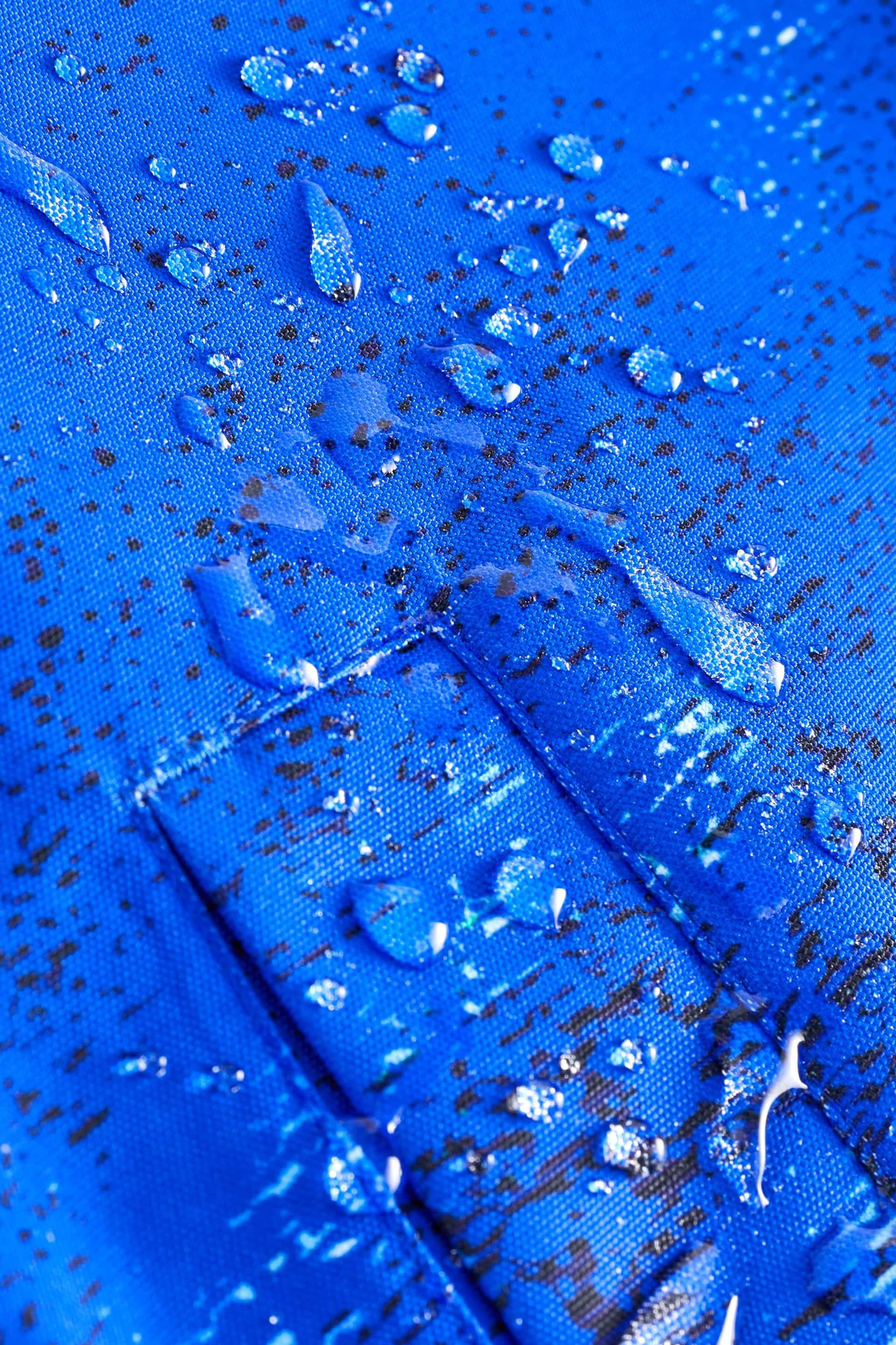 Blue Printed Waterproof Changing Robe (3-16yrs) - Image 10 of 11