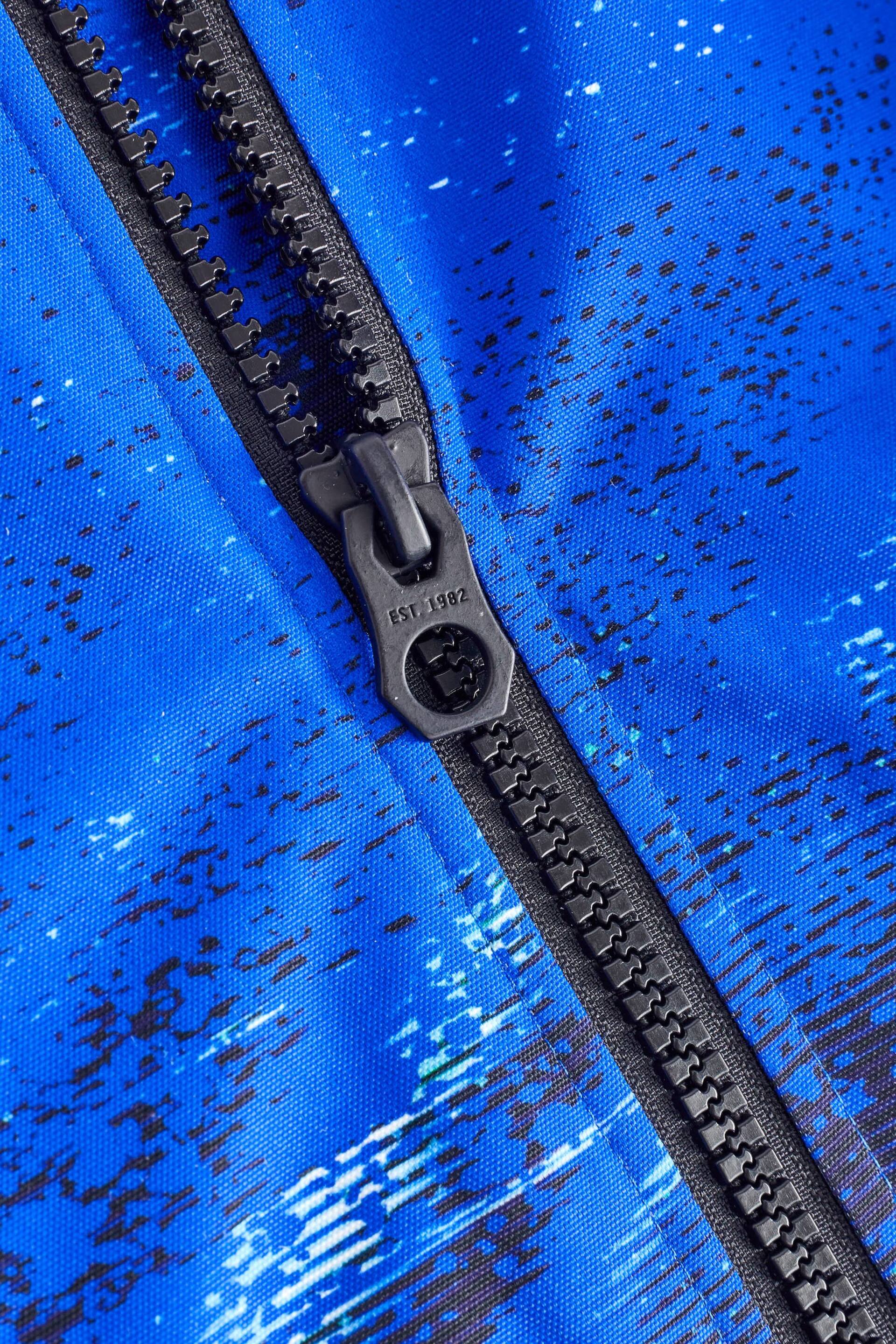 Blue Printed Waterproof Changing Robe (3-16yrs) - Image 11 of 11