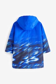 Blue Printed Waterproof Changing Robe (3-16yrs) - Image 7 of 11