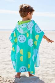 Blue Poncho Beach Towel (9mths-6yrs) - Image 3 of 7