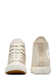 Converse Beige Chuck Taylor All Star High Top Trainers - Image 2 of 12