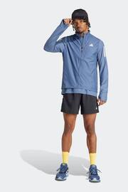 adidas Dark Blue Own The Run Vest - Image 4 of 8