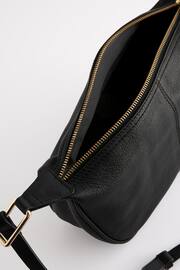 Black Leather Sling Bag - Image 10 of 10