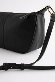 Black Leather Sling Bag - Image 9 of 10