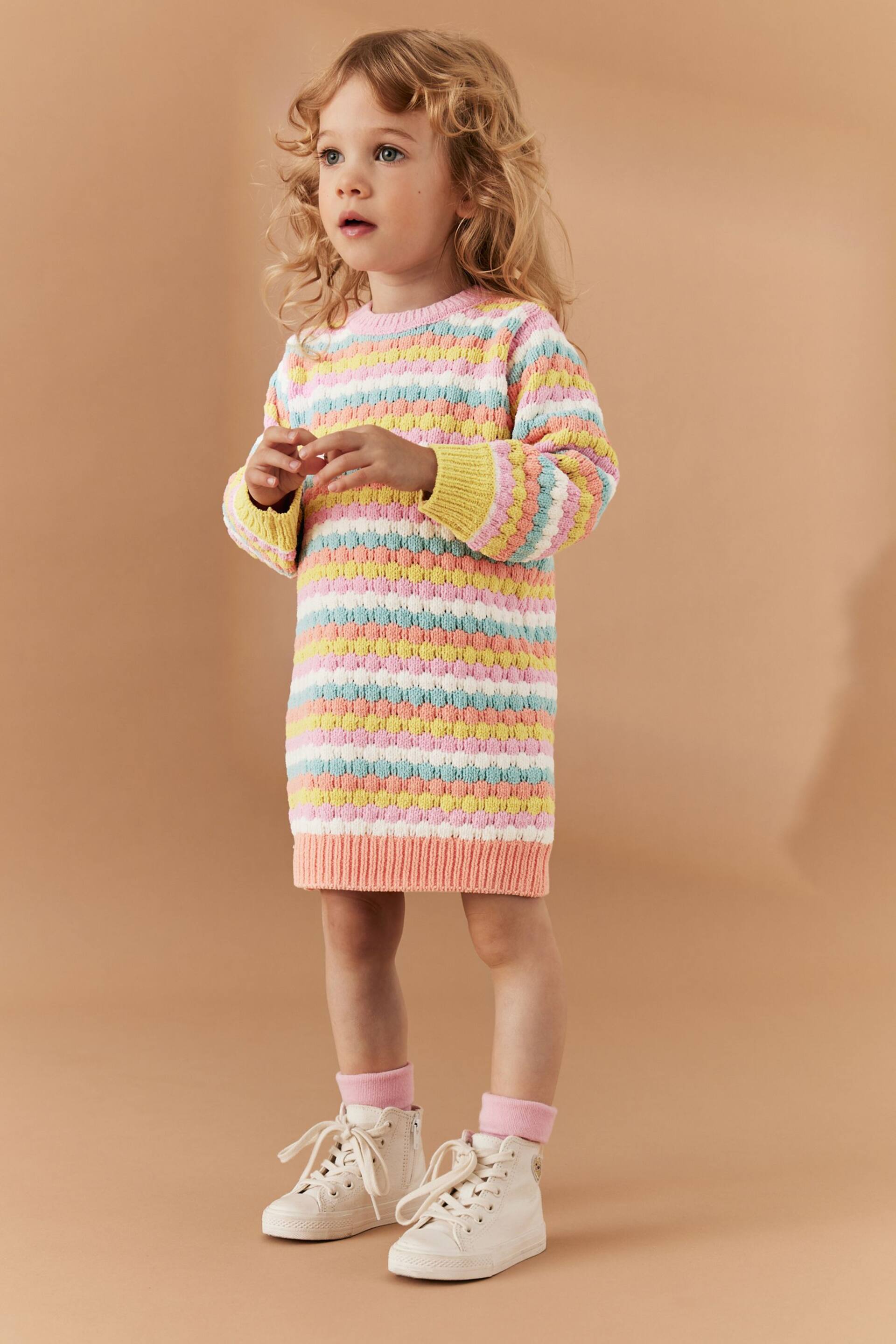 Rainbow Rainbow Jumper Dress (3mths-7yrs) - Image 2 of 7