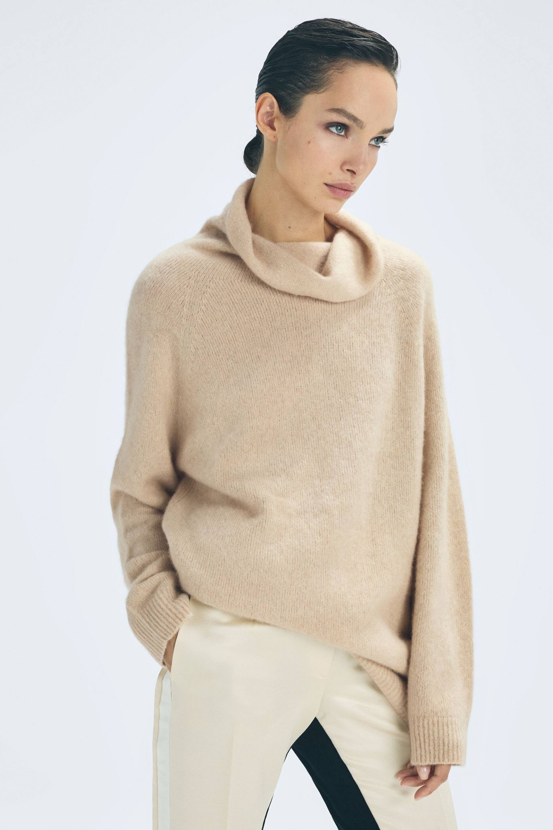 Atelier Cashmere-Silk Roll Neck Jumper - Image 1 of 5