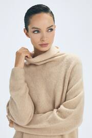 Atelier Cashmere-Silk Roll Neck Jumper - Image 3 of 5