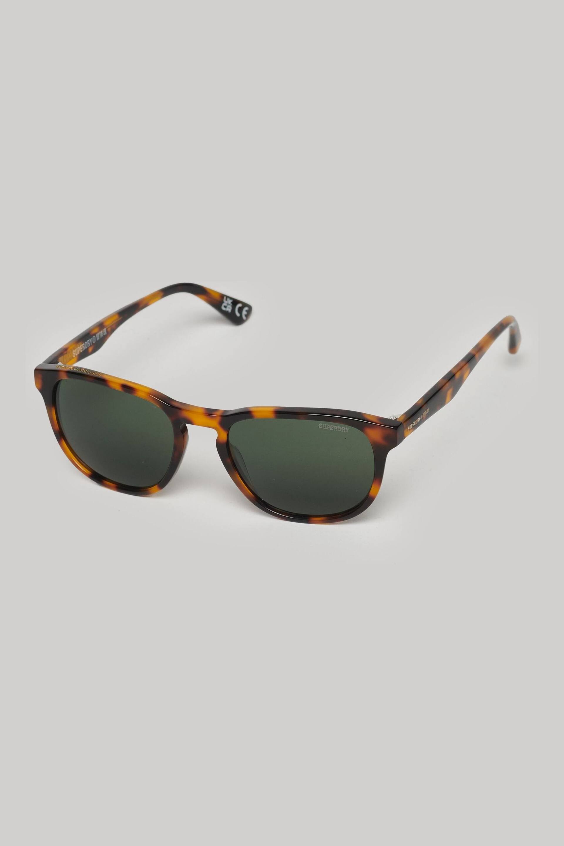 Superdry Brown SDR Camberwell Sunglasses - Image 2 of 6