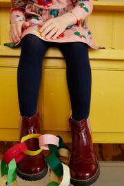 Boden Red Leather Chelsea Boots - Image 4 of 4