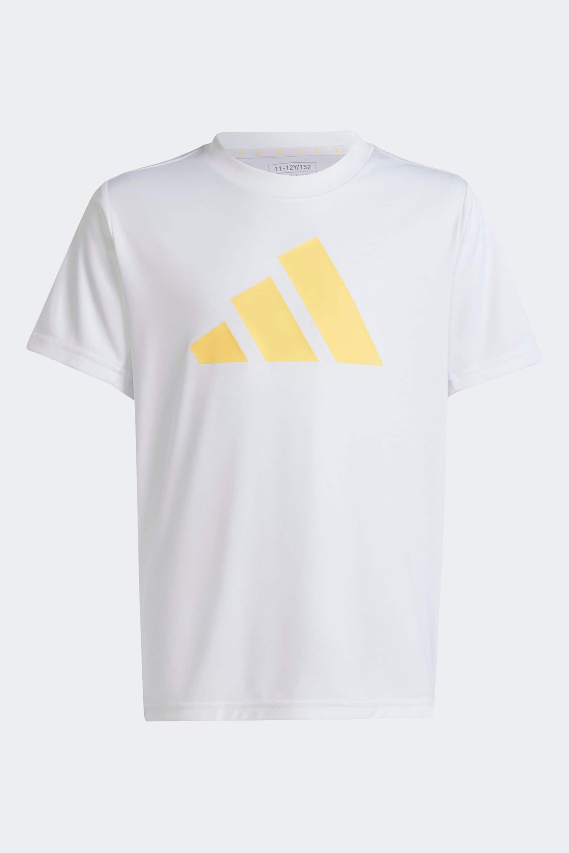 adidas White T-Shirt - Image 1 of 5