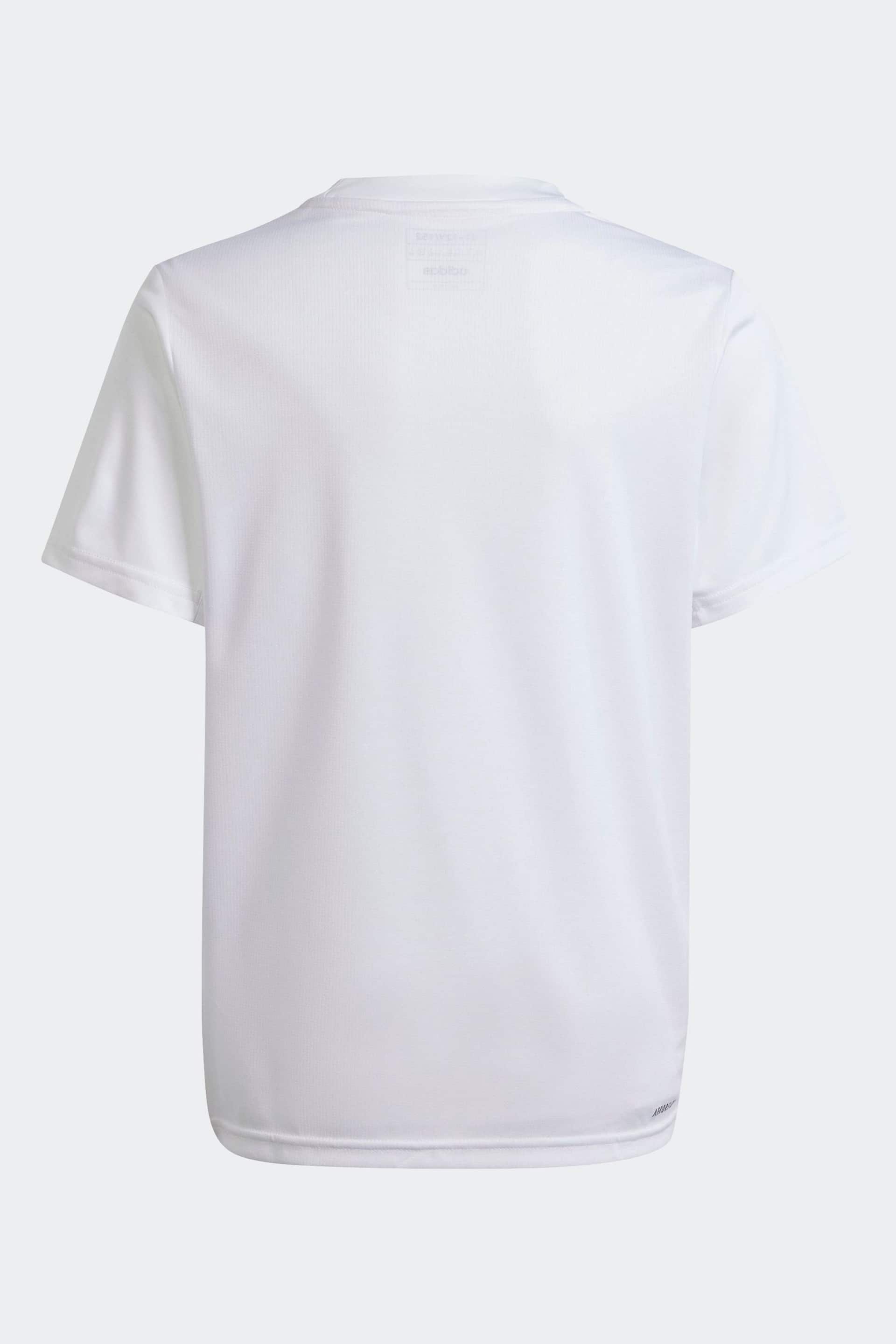 adidas White T-Shirt - Image 2 of 5