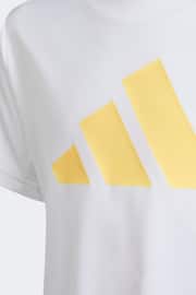 adidas White T-Shirt - Image 3 of 5