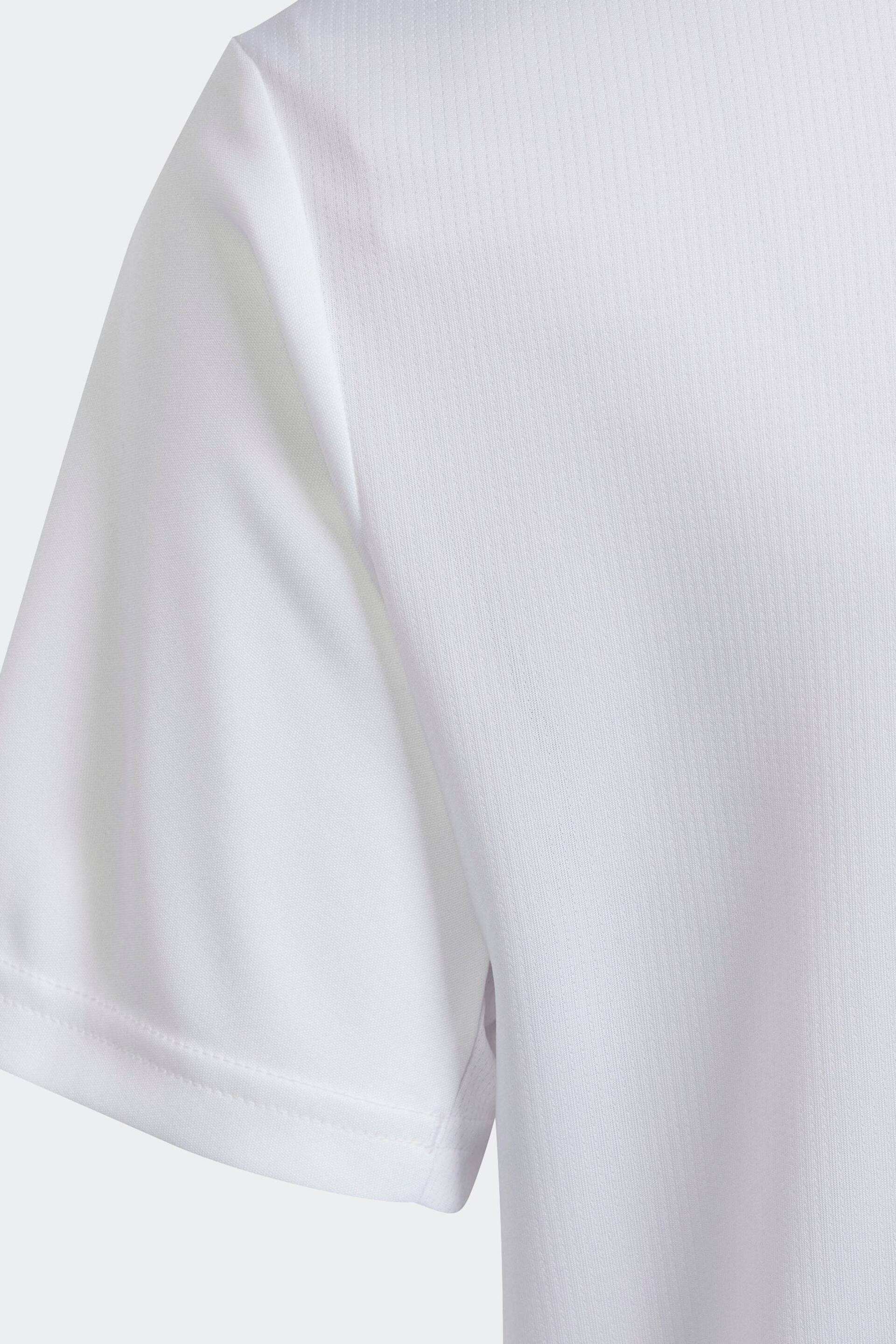adidas White T-Shirt - Image 4 of 5