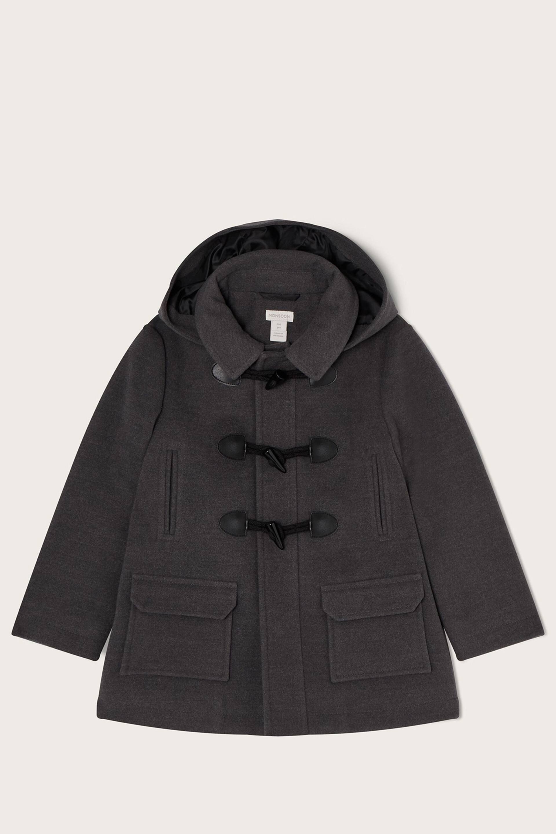 Monsoon Grey Duffle Coat - Image 1 of 3