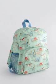 Cath Kidston Green Dinosaurs Print Large Backpack - Image 1 of 8