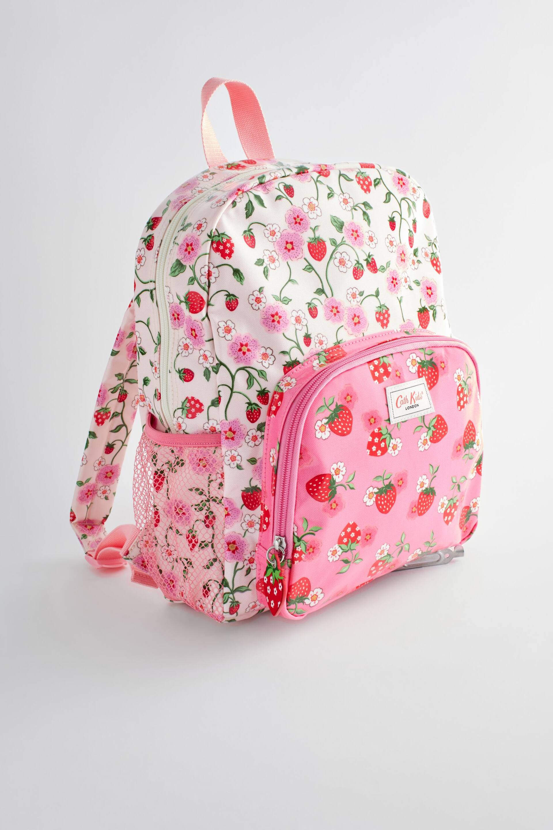 Cath Kidston Pink/White Floral Large Backpack - Image 1 of 12