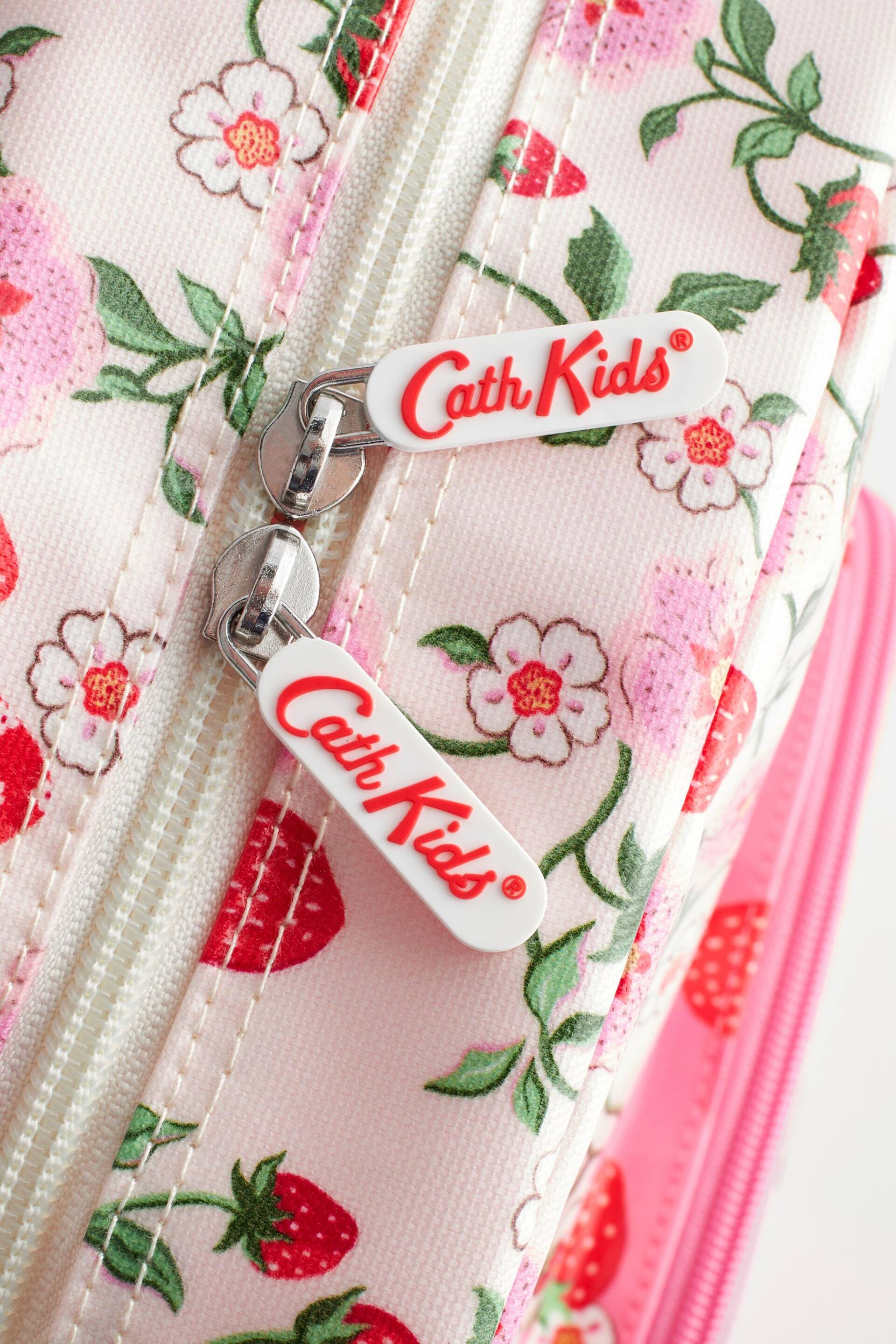 Cath Kidston Pink/White Floral Large Backpack - Image 10 of 12