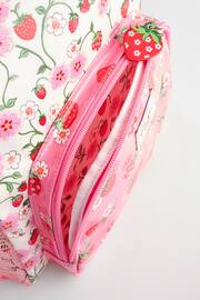 Cath Kidston Pink/White Floral Large Backpack - Image 11 of 12