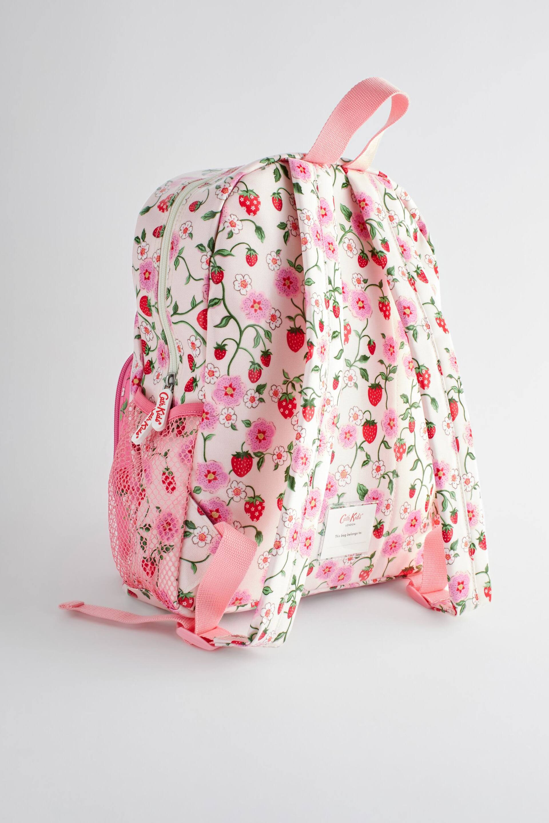 Cath Kidston Pink/White Floral Large Backpack - Image 4 of 12